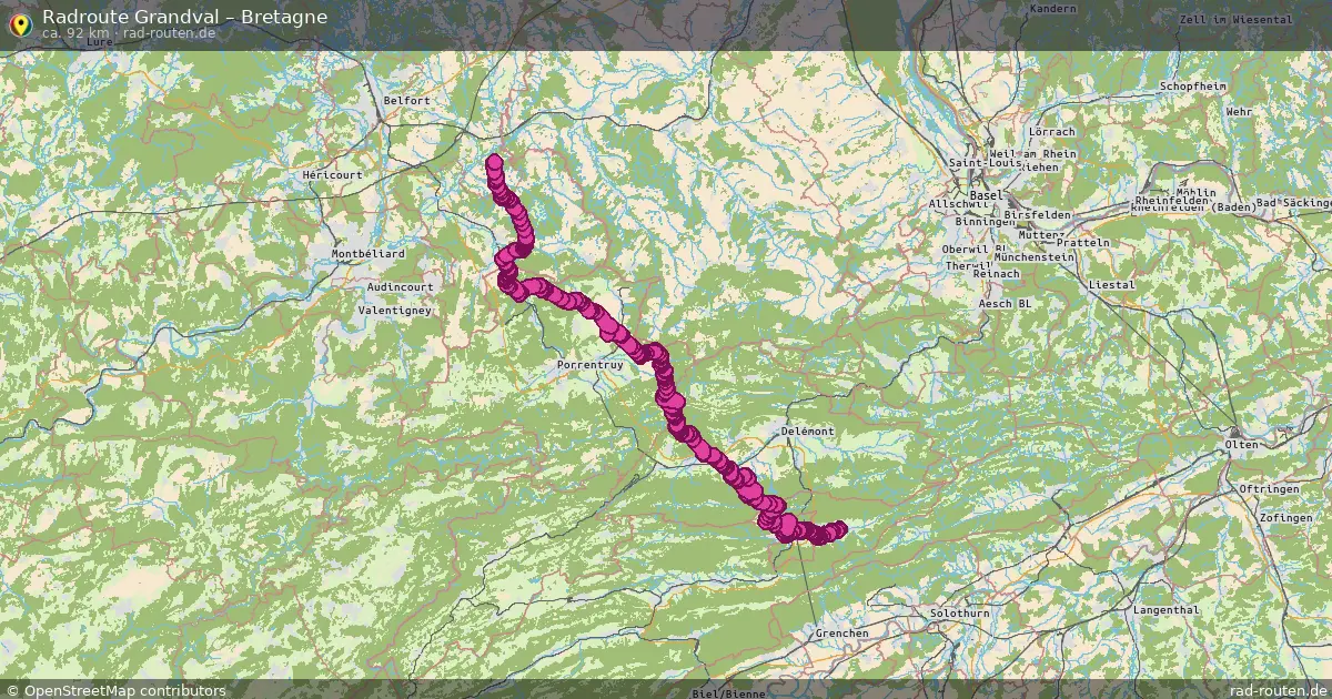 Radtour Grandval – Bretagne