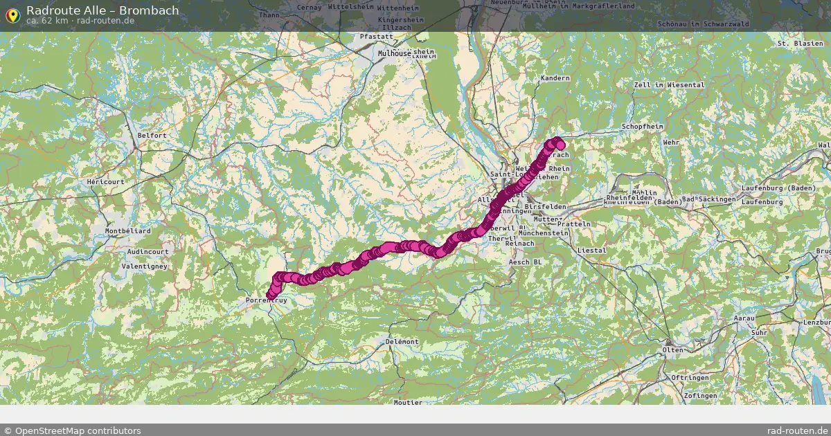 Radtour Alle – Brombach