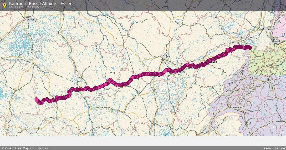 Radtour Basse-Allaine – Essert