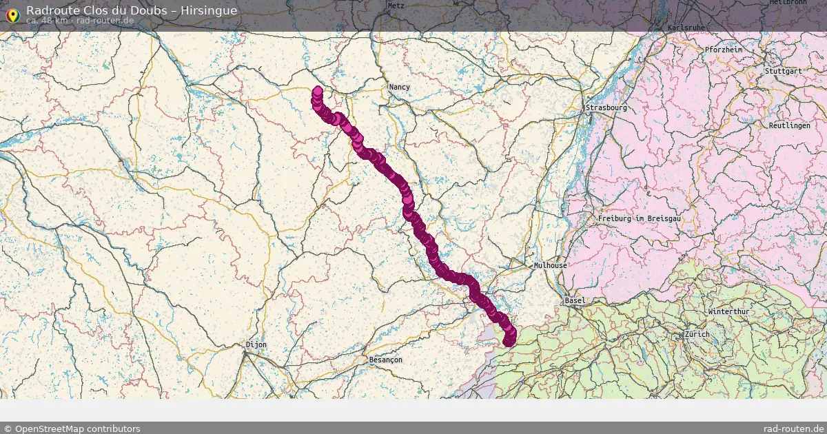 Radtour Clos Du Doubs – Liebenswiller