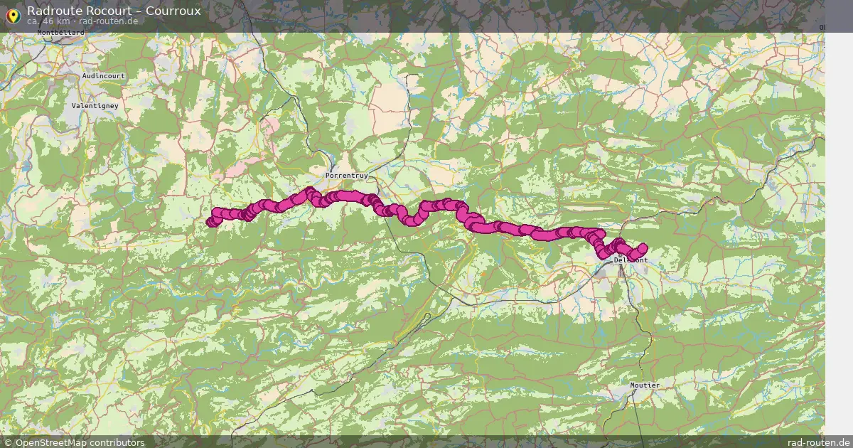Radtour Rocourt – Courroux