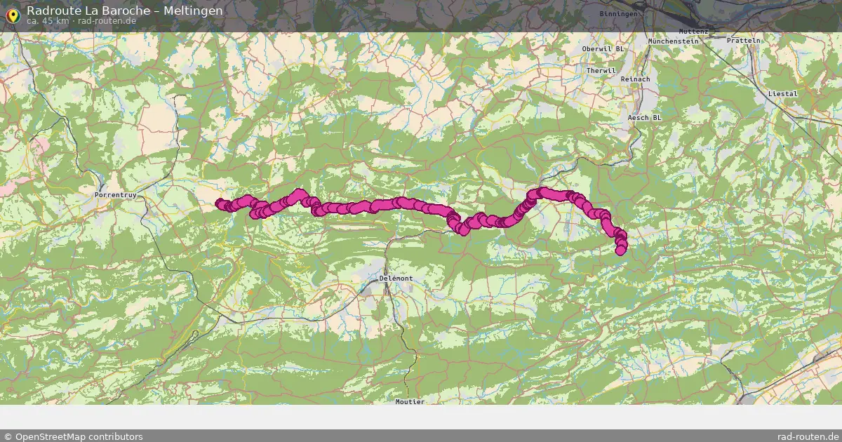 Radtour La Baroche – Meltingen
