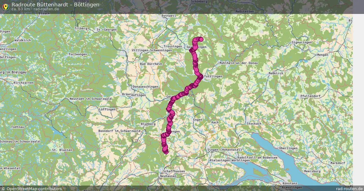 Radtour Büttenhardt – Böttingen