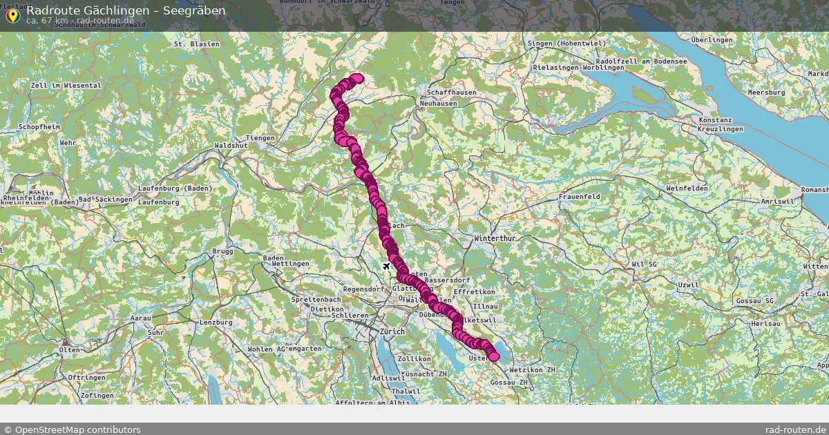 Radtour Gächlingen – Seegräben