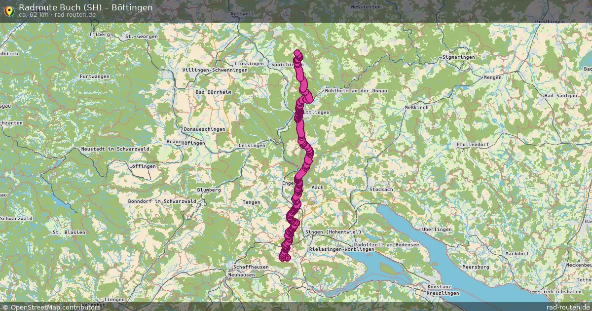 Radtour Buch (Sh) – Böttingen