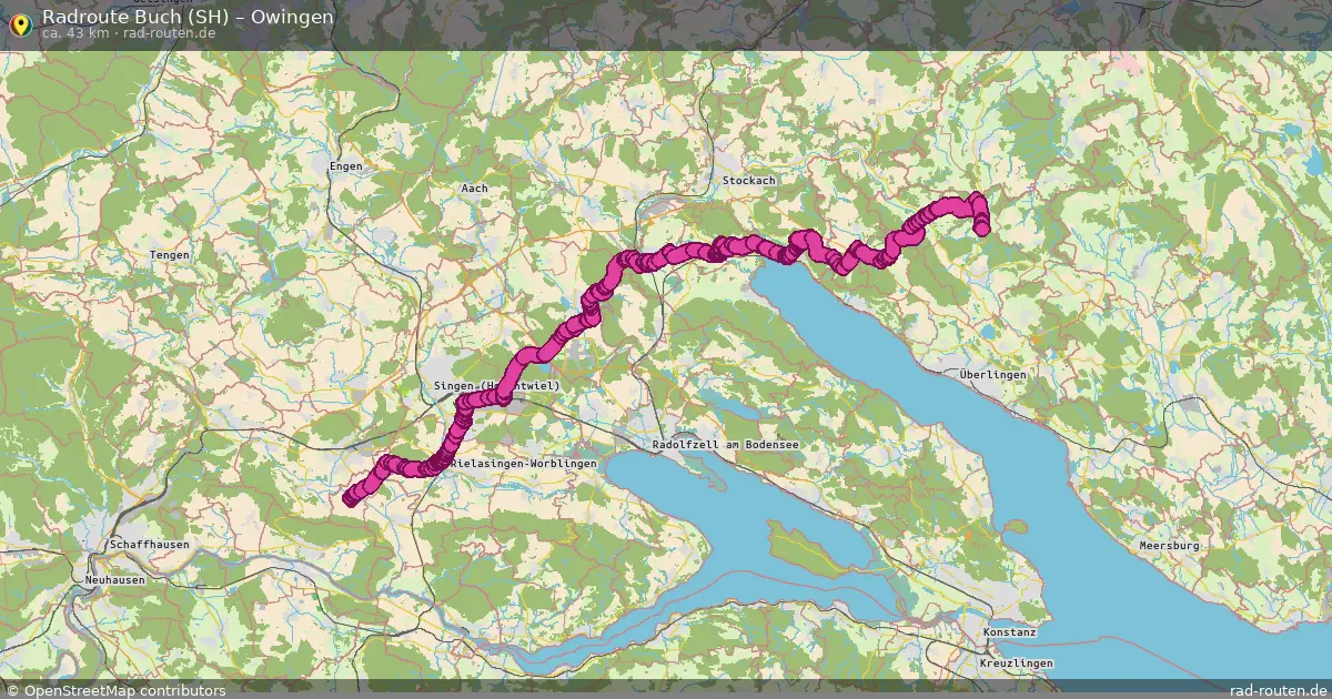 Radtour Buch (Sh) – Owingen