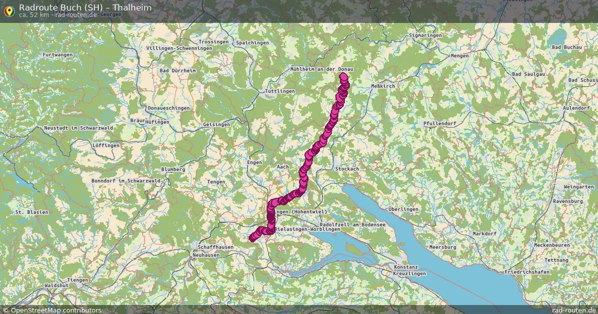 Radtour Buch (Sh) – Thalheim