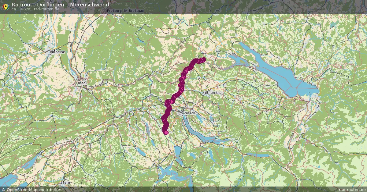 Radtour Dörflingen – Merenschwand