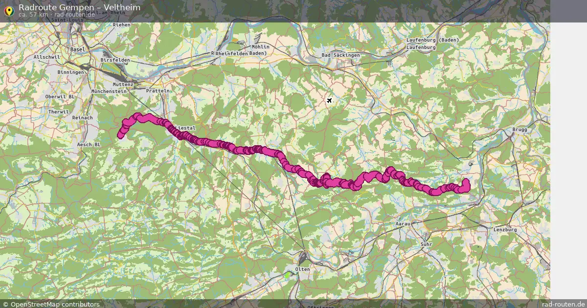 Radtour Gempen – Veltheim