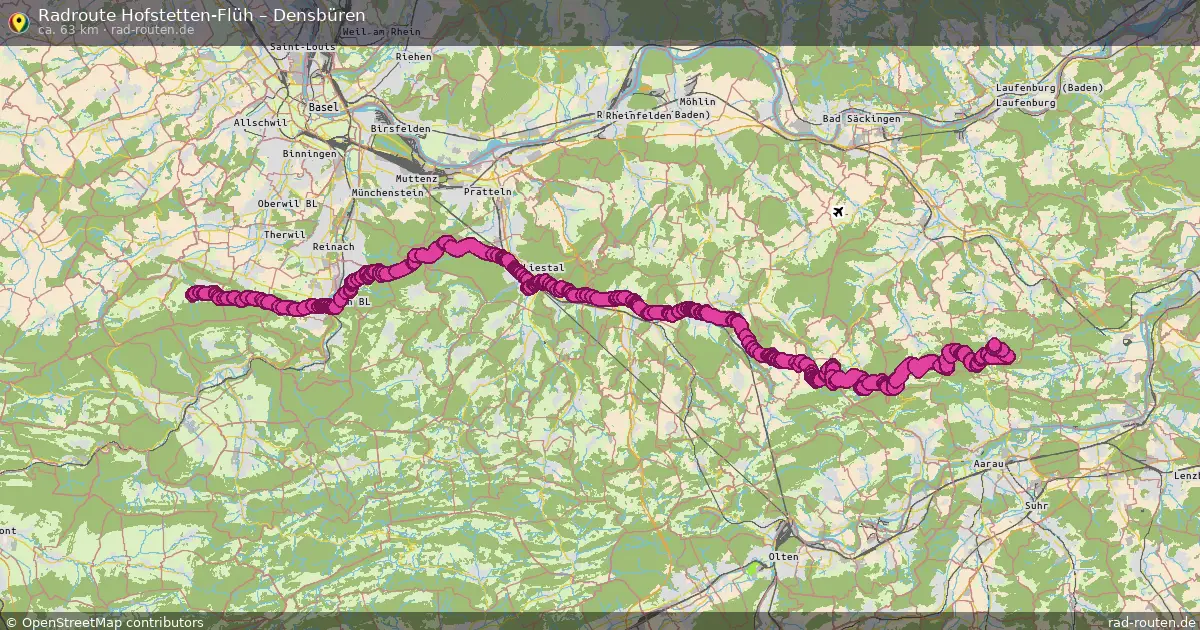 Radtour Hofstetten-Flüh – Densbüren