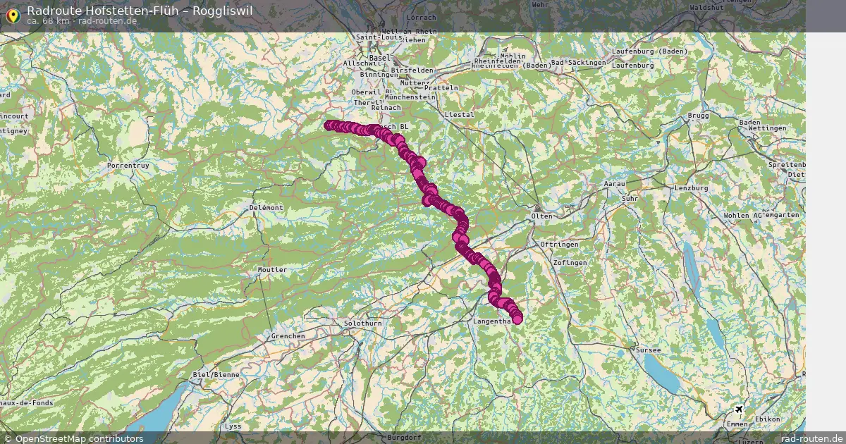 Radtour Hofstetten-Flüh – Roggliswil