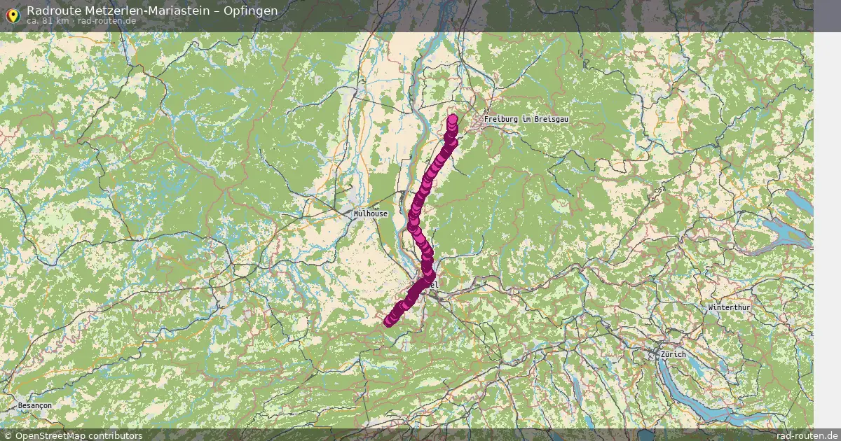 Radtour Metzerlen-Mariastein – Opfingen