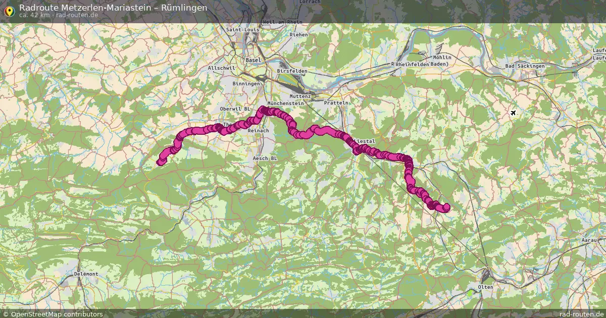 Radtour Metzerlen-Mariastein – Rümlingen