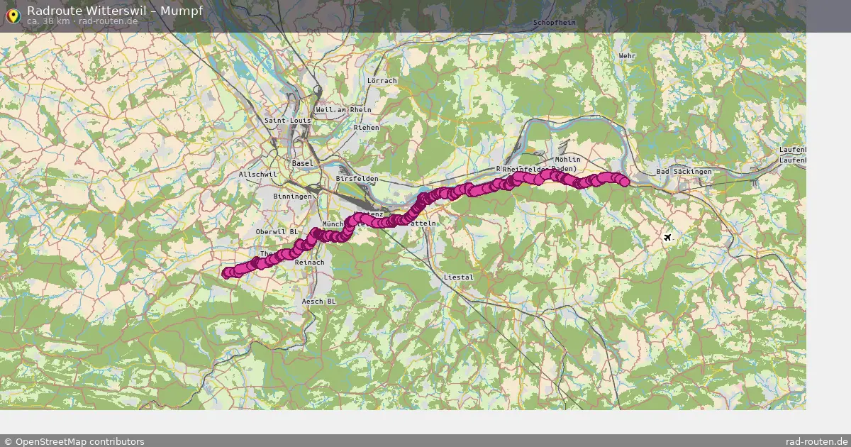 Radtour Witterswil – Mumpf