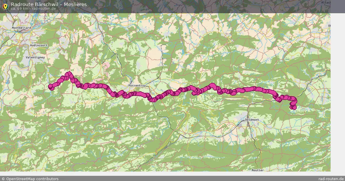 Radtour Bärschwil – Meslières