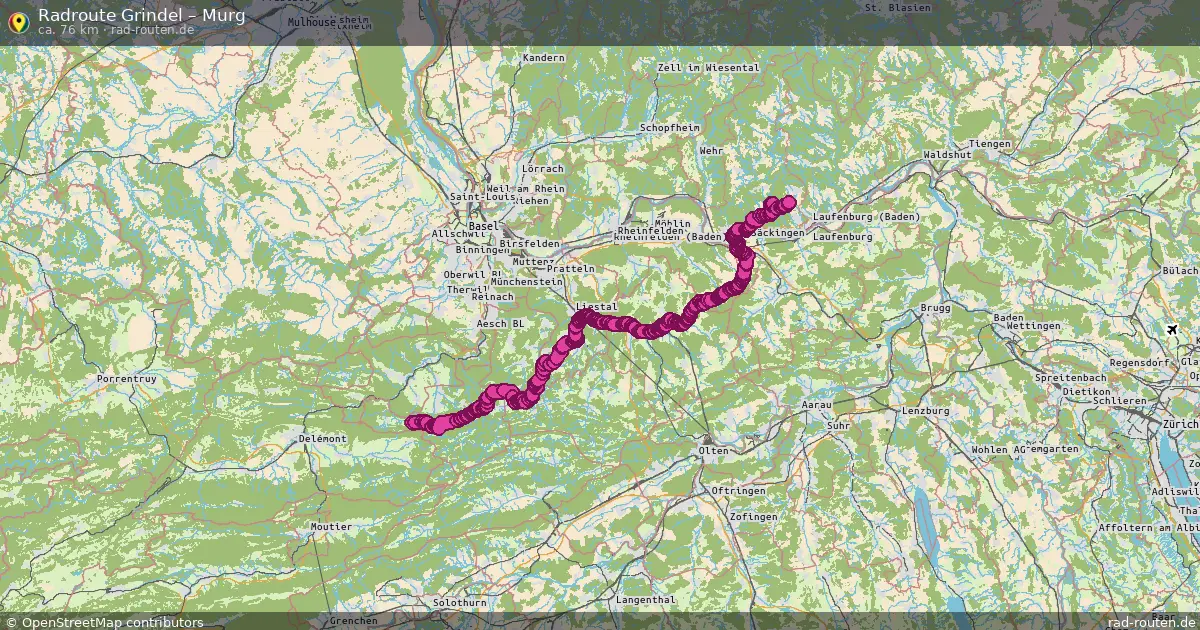 Radtour Grindel – Murg