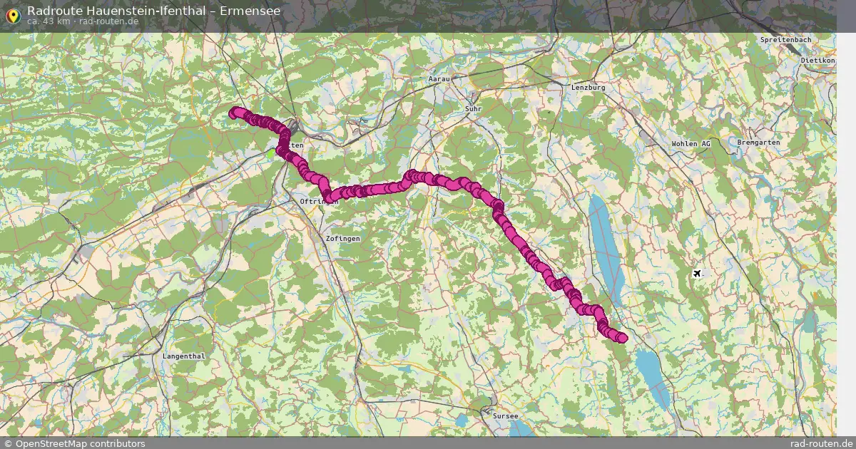Radtour Hauenstein-Ifenthal – Ermensee