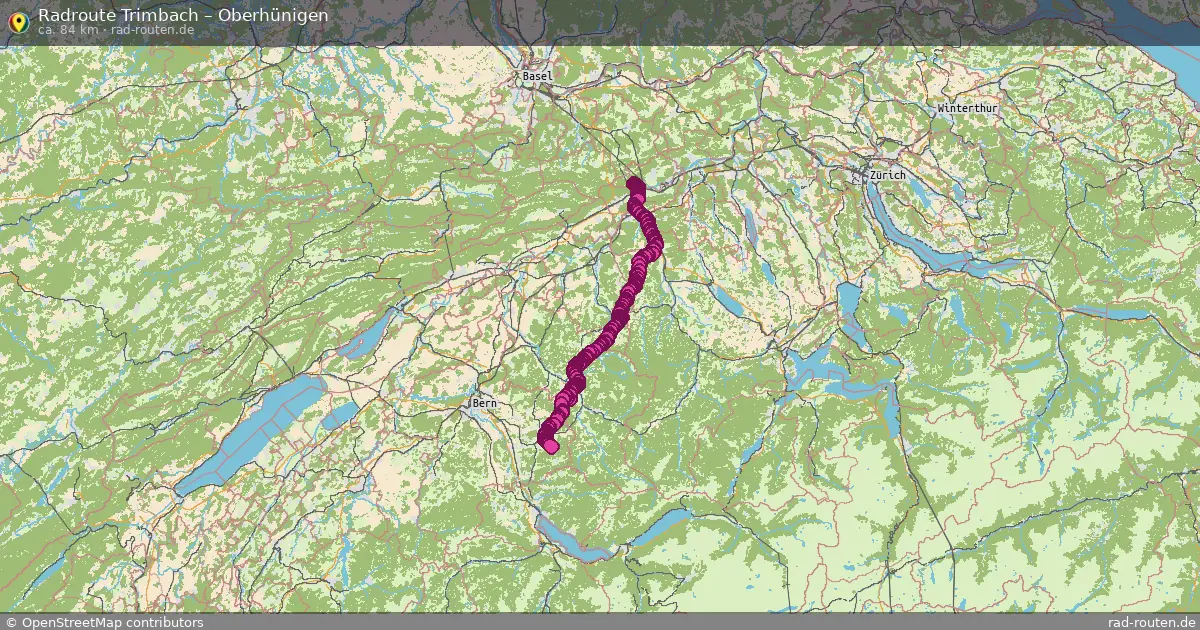 Radtour Trimbach – Oberhünigen