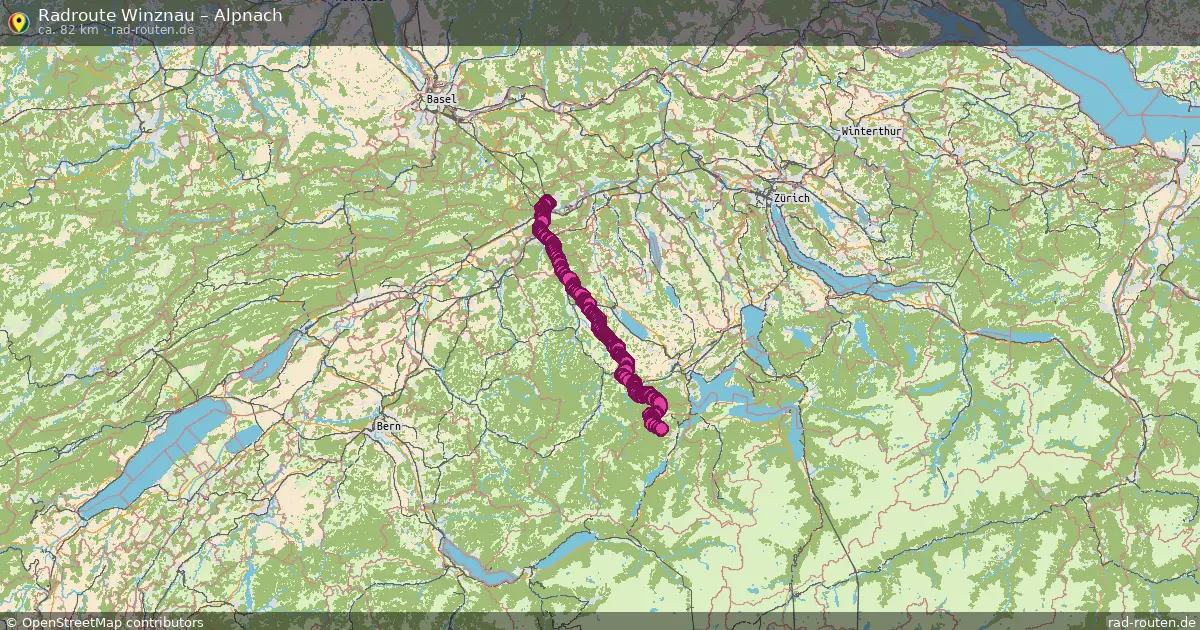 Radtour Winznau – Alpnach
