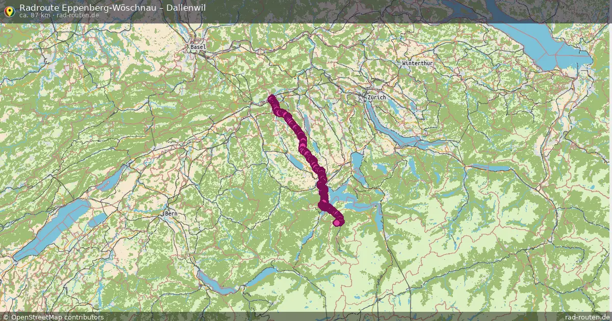 Radtour Eppenberg-Wöschnau – Dallenwil