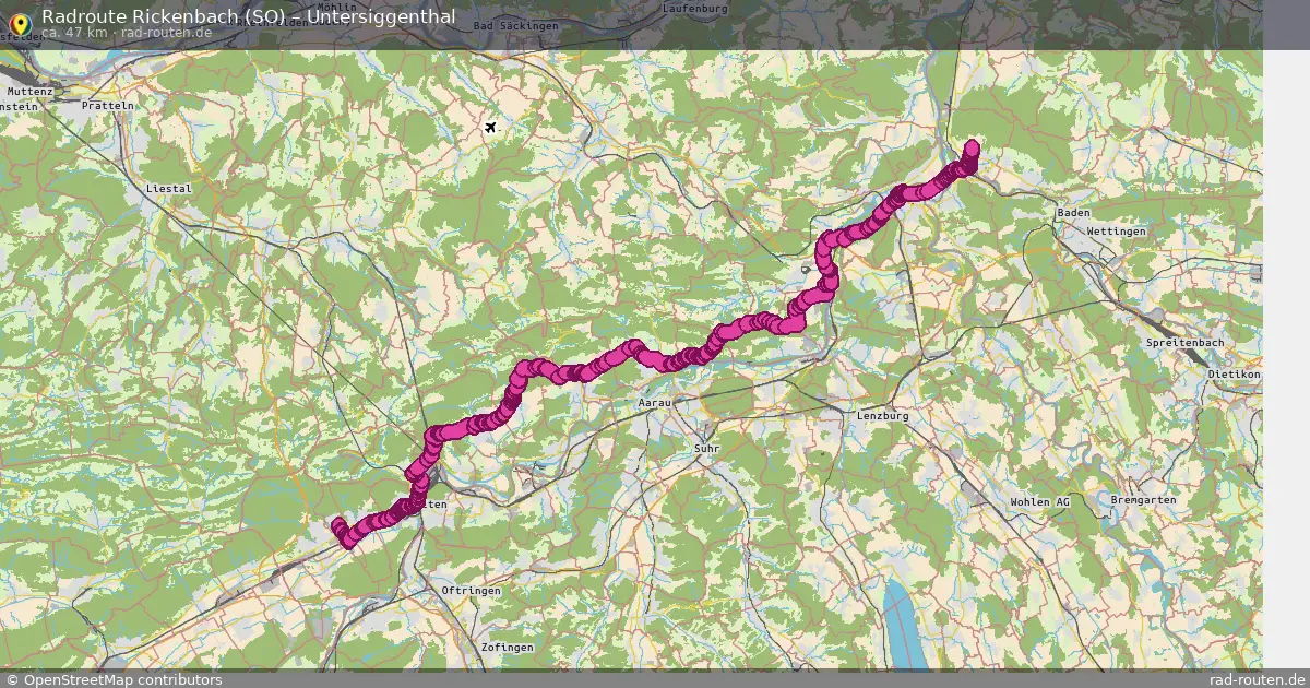 Radtour Rickenbach (So) – Untersiggenthal