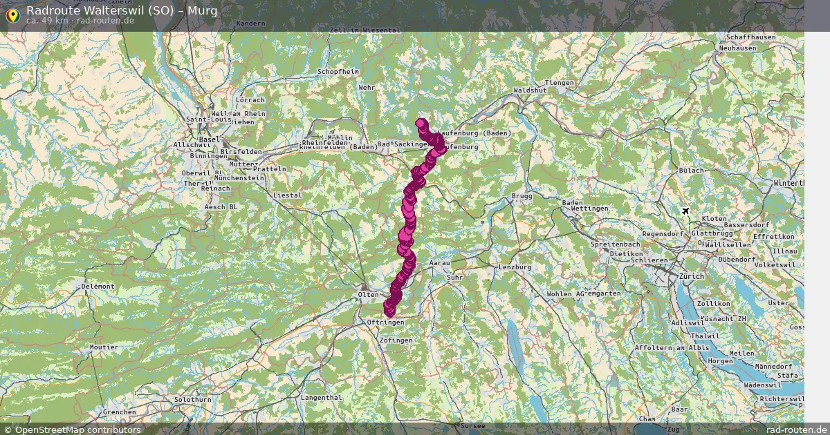 Radtour Walterswil (So) – Murg