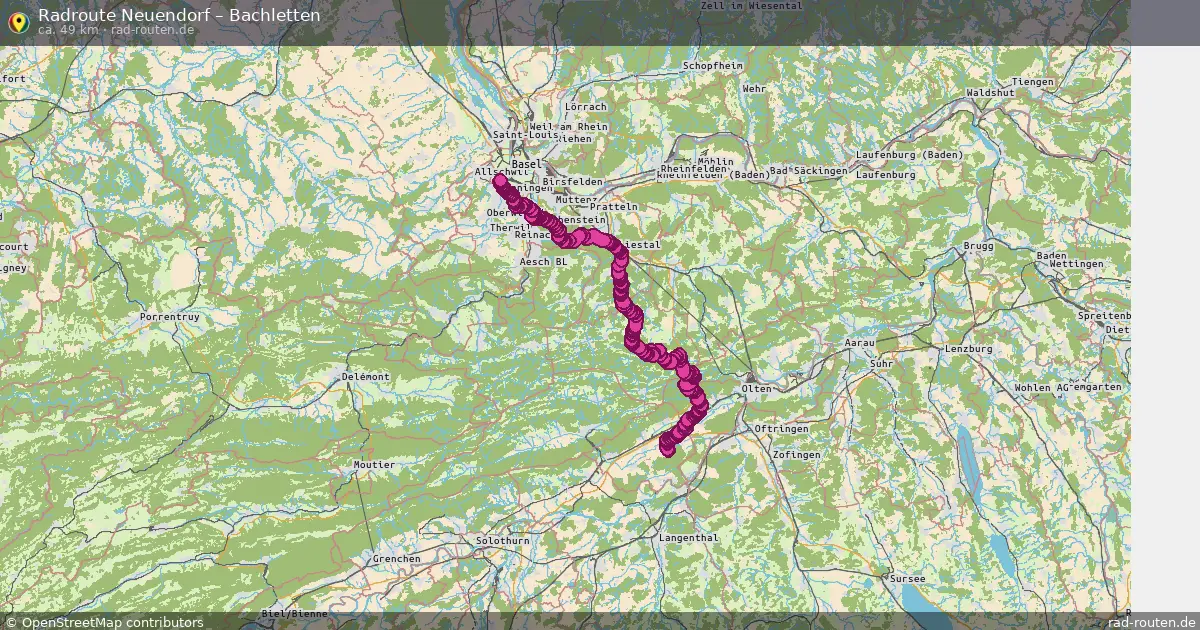 Radtour Neuendorf – Bachletten