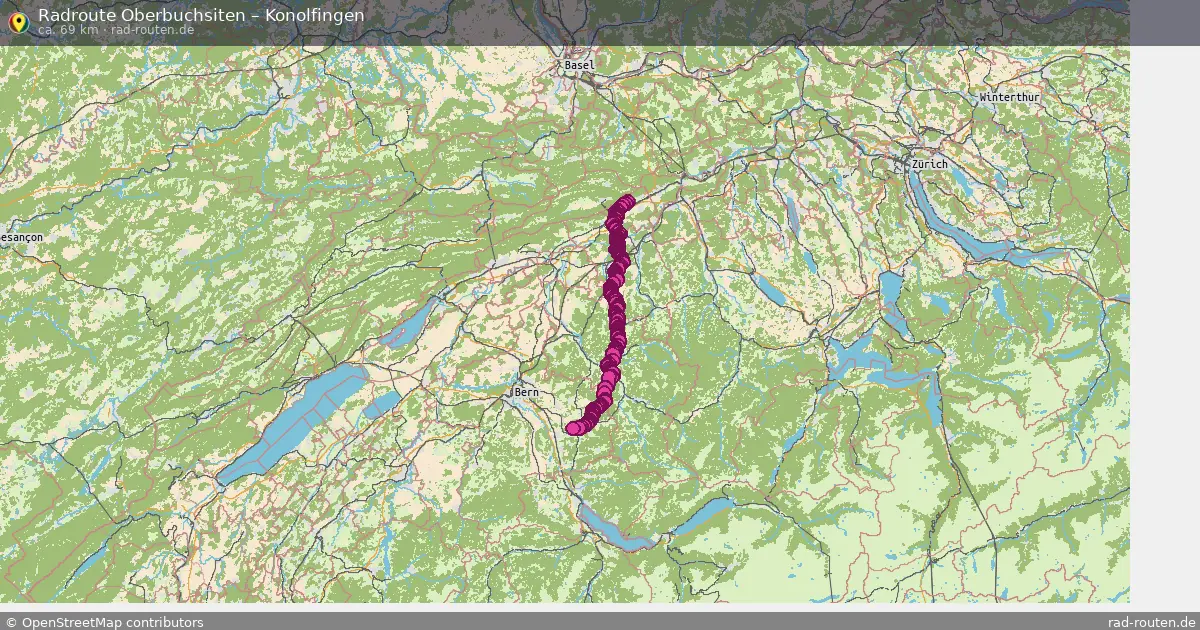 Radtour Oberbuchsiten – Konolfingen
