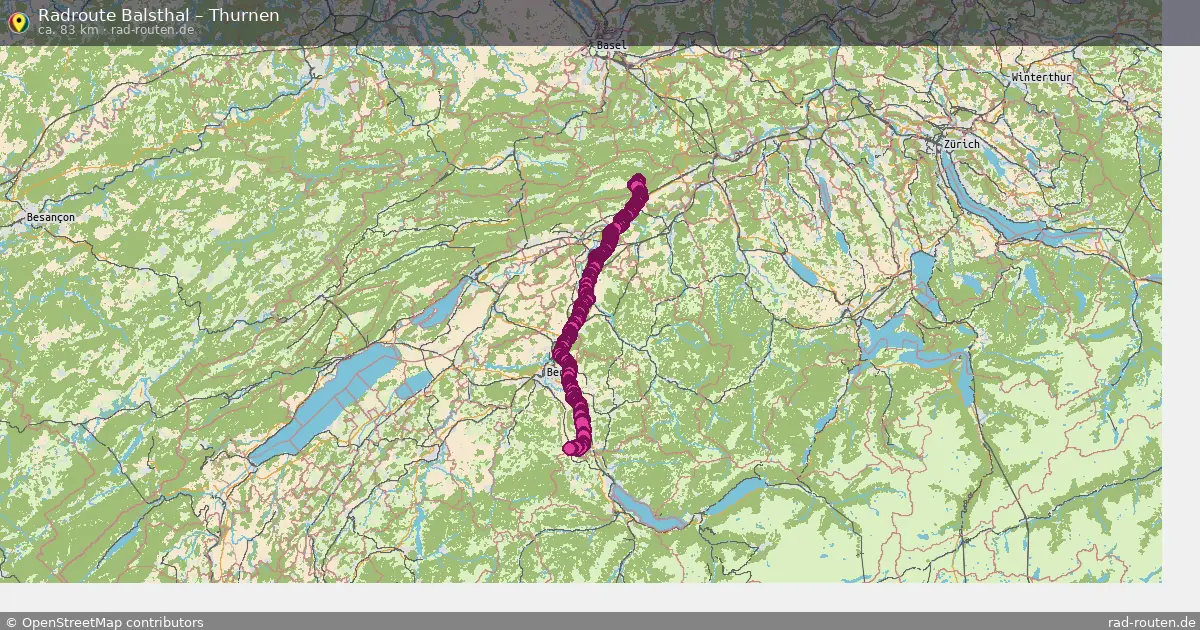 Radtour Balsthal – Thurnen