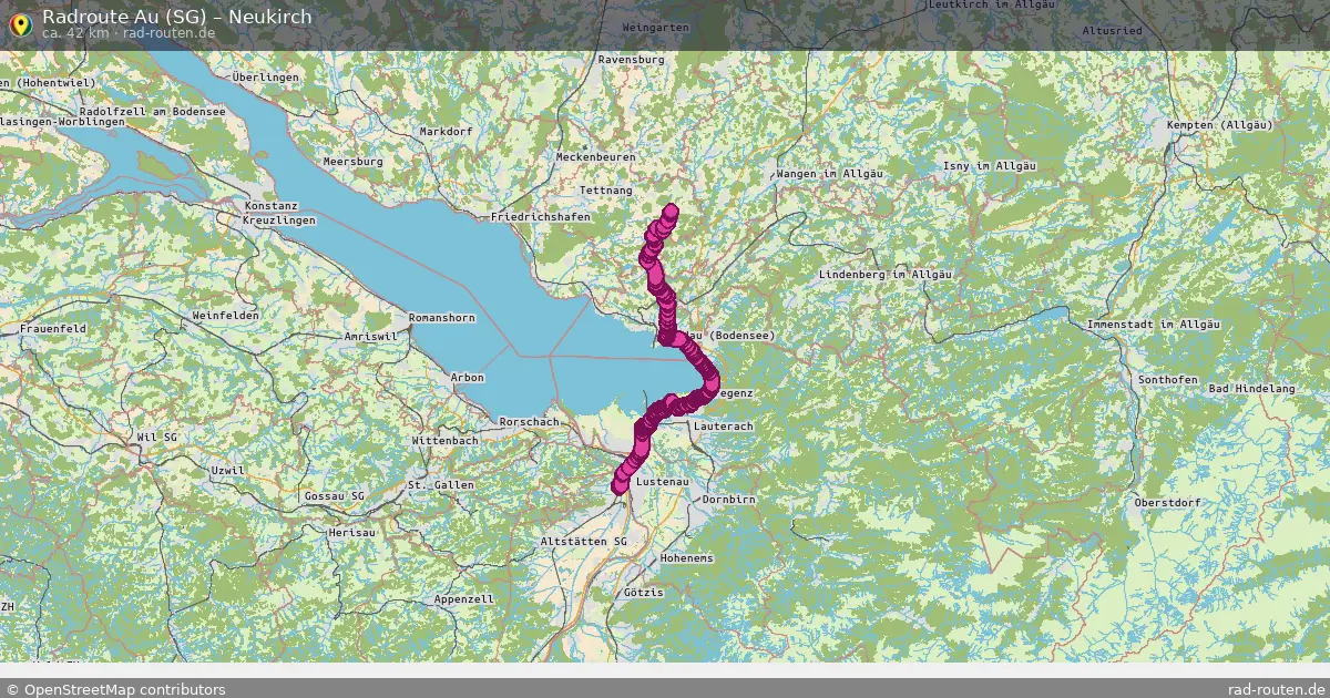 Radtour Au (Sg) – Neukirch