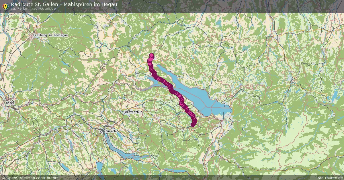 Radtour St. Gallen – Mahlspüren Im Hegau