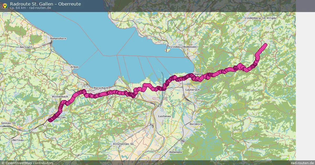 Radtour St. Gallen – Oberreute