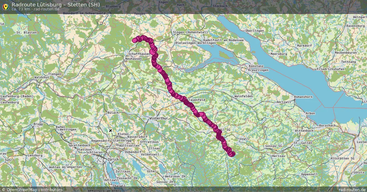 Radtour Lütisburg – Stetten (Sh)