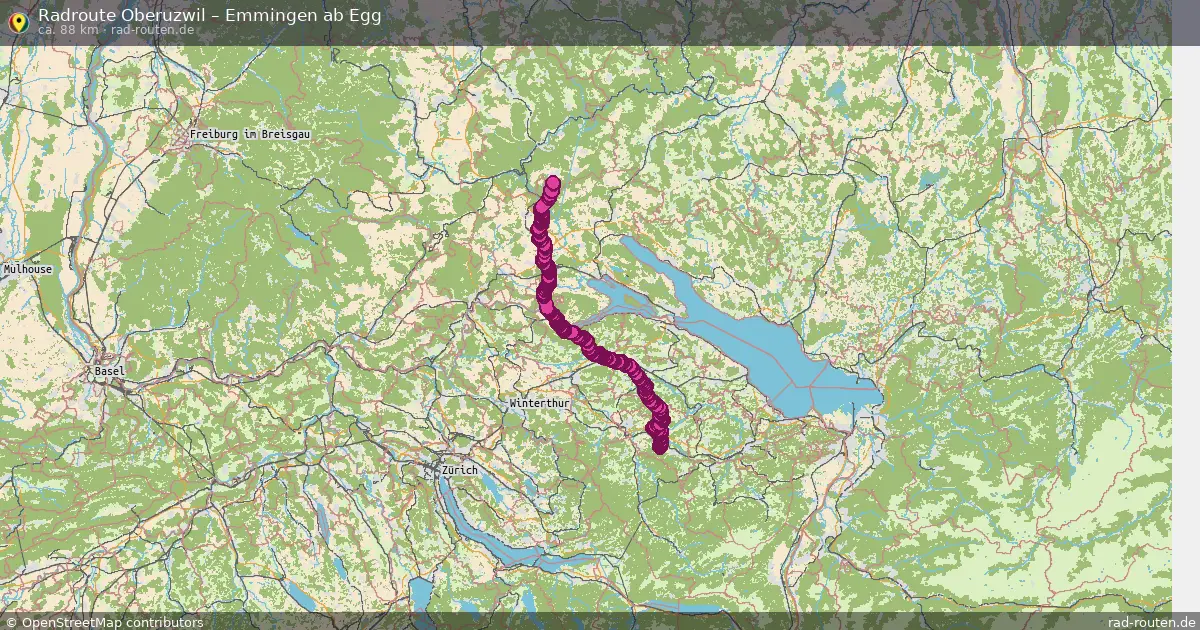 Radtour Oberuzwil – Emmingen Ab Egg