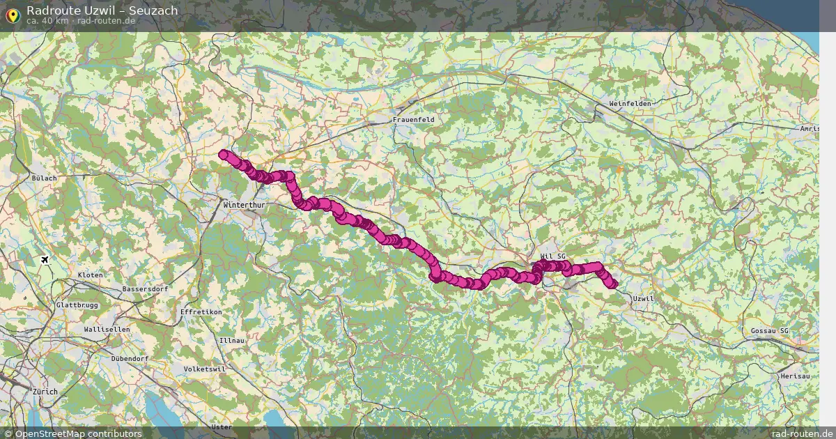 Radtour Uzwil – Seuzach
