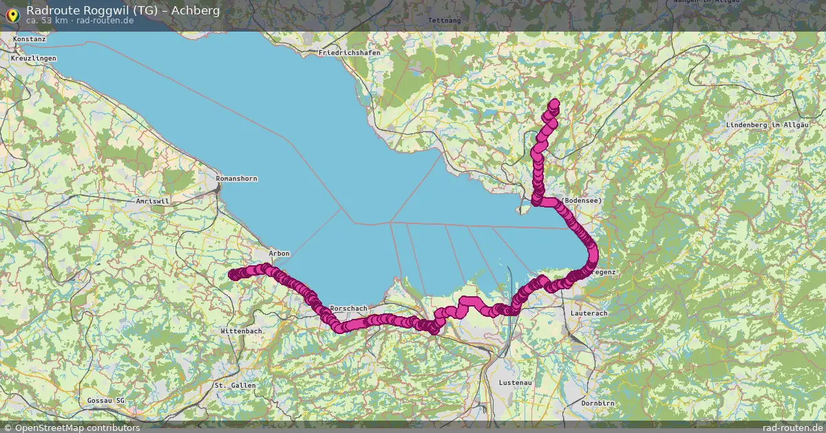 Radtour Roggwil (Tg) – Achberg