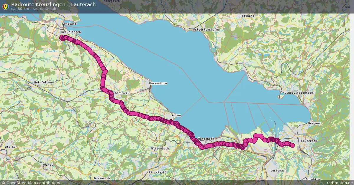 Radtour Kreuzlingen – Lauterach