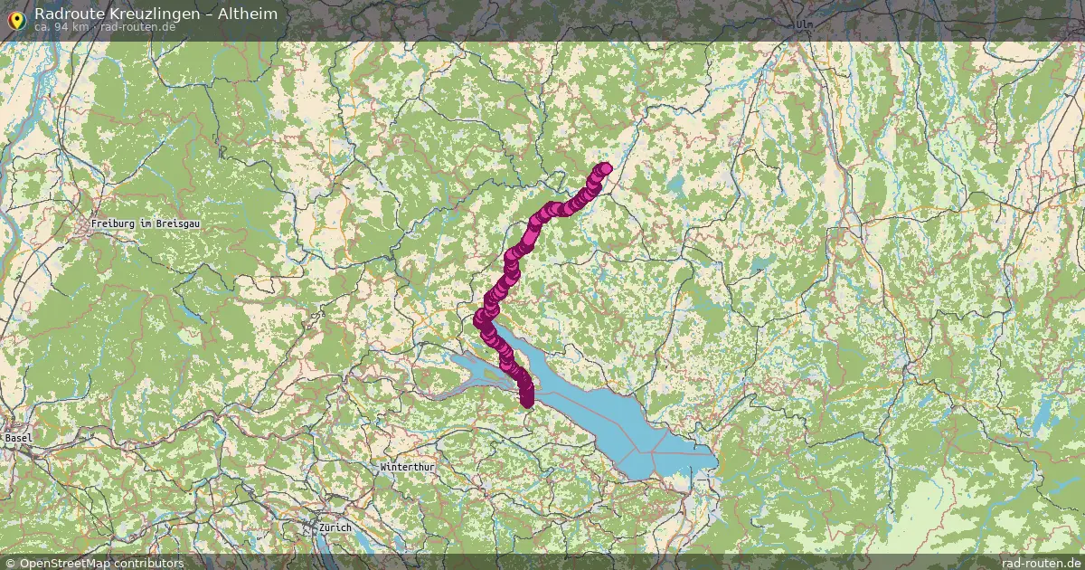 Radtour Kreuzlingen – Altheim