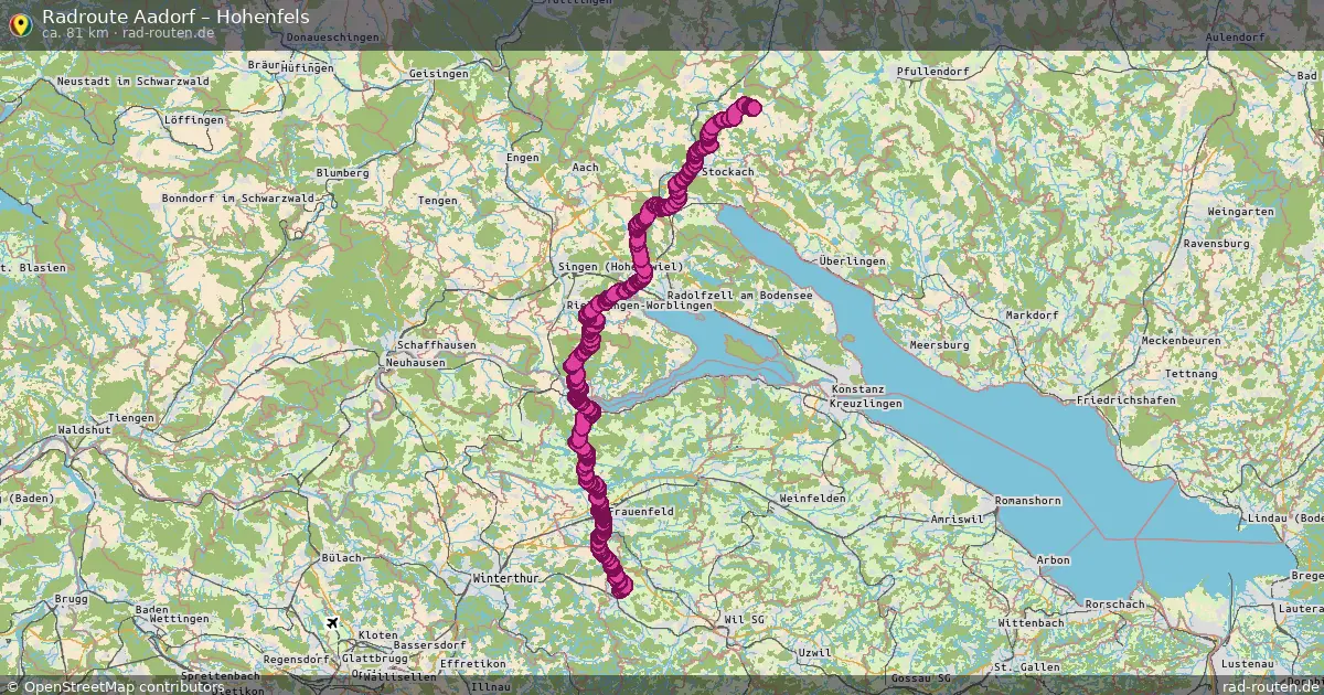 Radtour Aadorf – Hohenfels