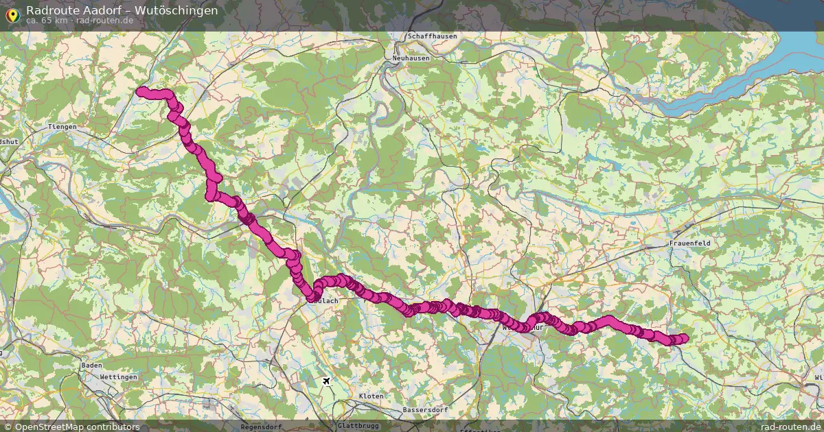 Radtour Aadorf – Wutöschingen