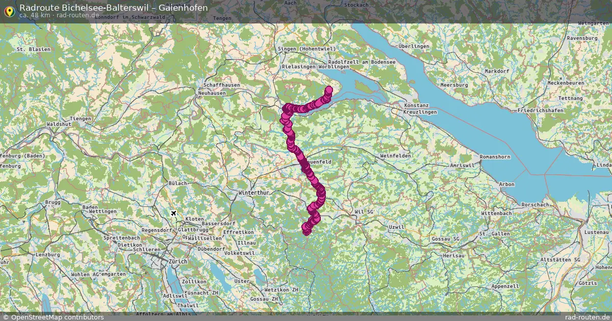 Radtour Bichelsee-Balterswil – Gaienhofen