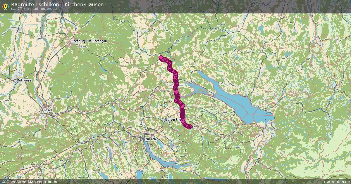 Radtour Eschlikon – Kirchen-Hausen