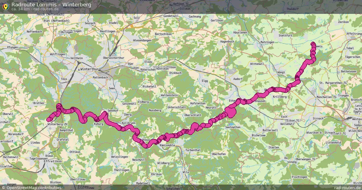 Radtour Lommis – Winterberg