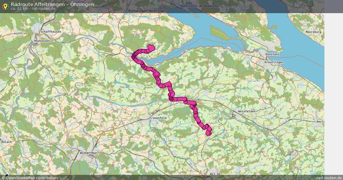 Radtour Affeltrangen – Öhningen