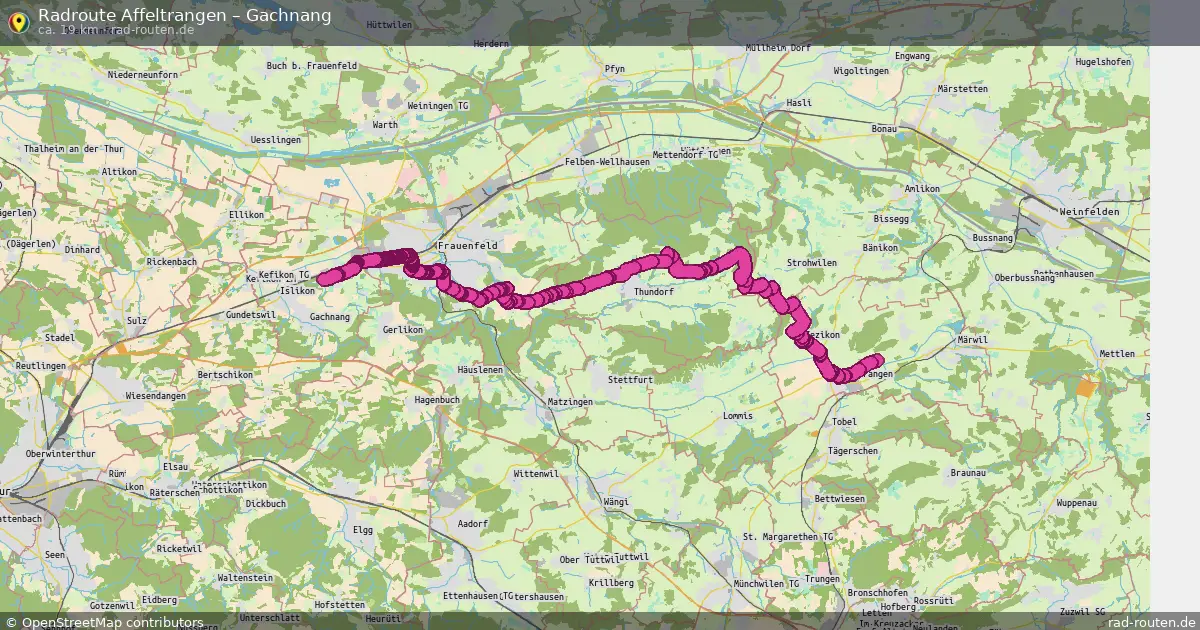 Radtour Affeltrangen – Gachnang