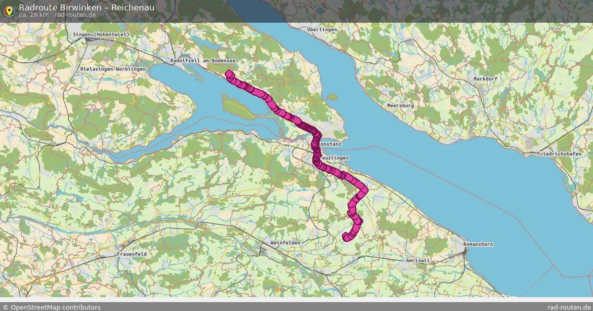 Radtour Birwinken – Reichenau
