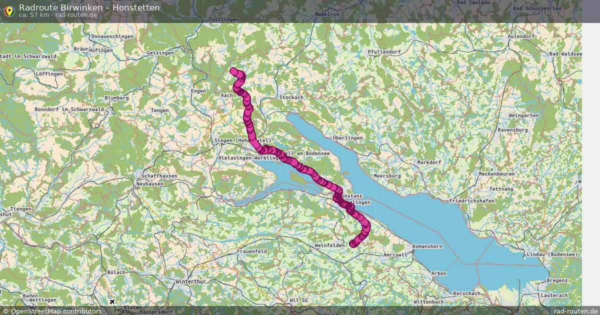 Radtour Birwinken – Honstetten