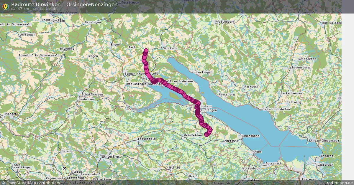 Radtour Birwinken – Orsingen-Nenzingen