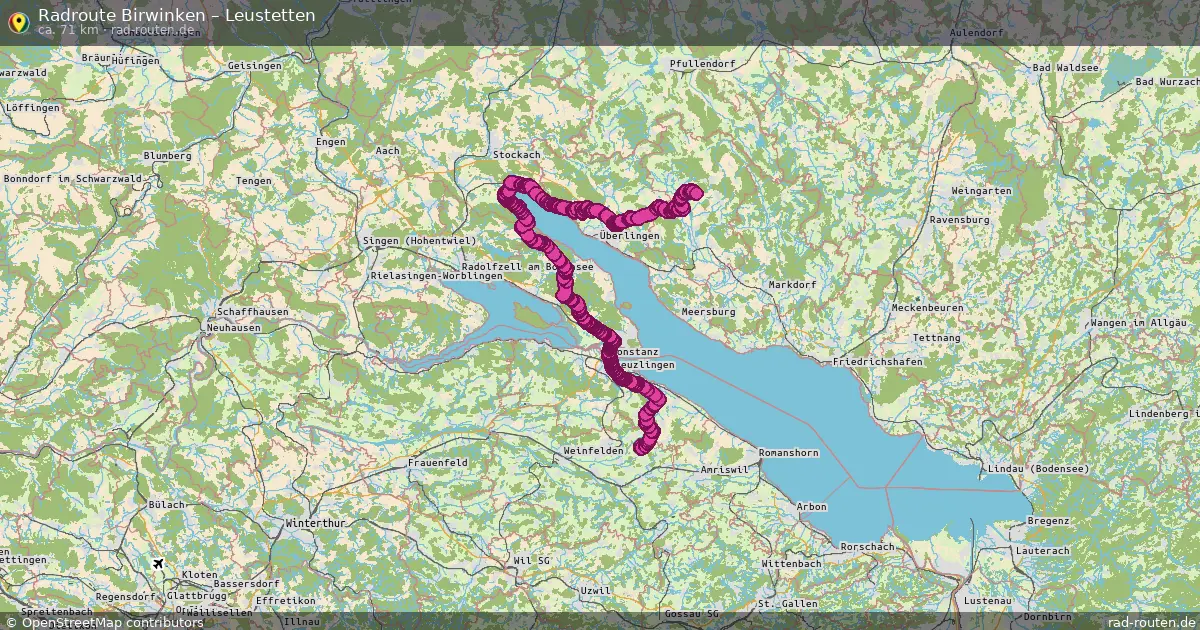 Radtour Birwinken – Leustetten