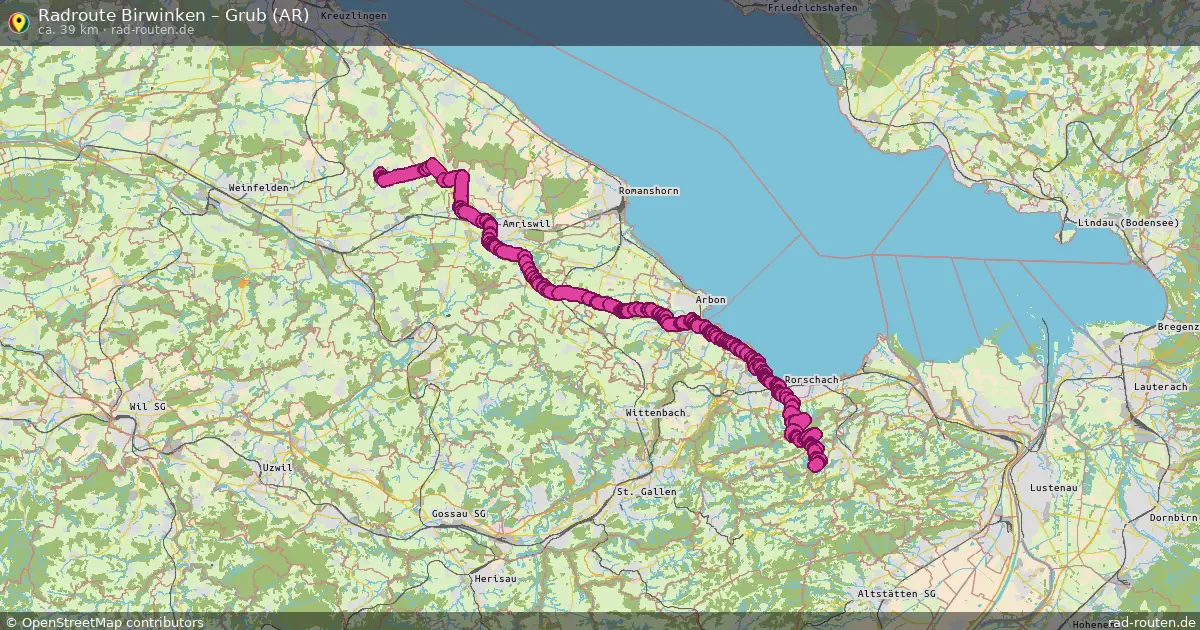 Radtour Birwinken – Grub (Ar)